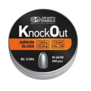 JSB Knockout Slugs .216 cal 25.39g