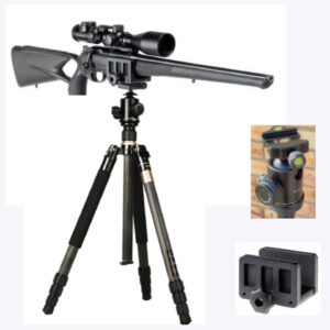 Tripod with Rifle Saddle (Hog)& Arca rail Housing