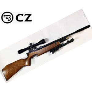 CZ 200s  4.5 cal incl 10 shot Magazine ,scoped with silencer and Bipod