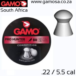 Gamo Pro Hunter Pellets 5.5 /.22 cal 250 count