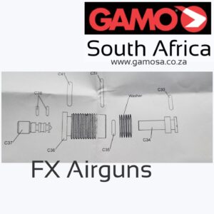 FX Airguns Regulator for Impact Mk2 ,Mk3 and Crown Part 9121 repair kit