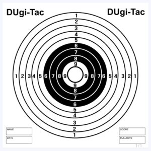 DUgi-Tac 14cmx14cm Target fit standard Pellet trapss