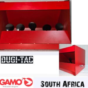 DUgi-Tac MAGNETIC 5 ring Pellet Trap Target Red