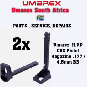 Umarex HPP Co2 Pistol 15 Shot Steel BB Spare Magazines [2 Pack] 5.8156.1