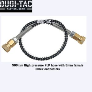 DUgi-Tac Hose high pressure 500mm incl quick 8mm connectors