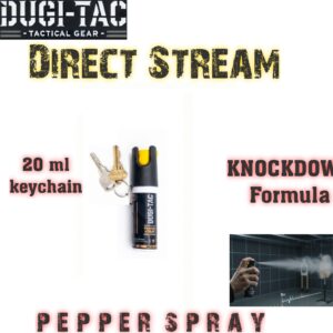 DUgi-Tac Pepper Spray Direct Stream 20 ml Key Chain